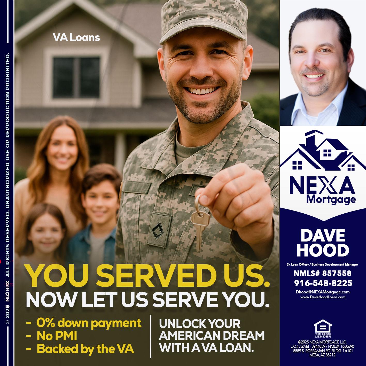 YOU DESERVED - Dave Hood -Sr. Loan Officer / Business Development Manager